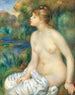 Baigneur - Pierre-Auguste Renoir — weergave van het kunstwerk