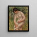 Badende die zich droogt - Pierre-Auguste Renoir — ingelijst kunstwerk aan de muur