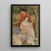Baigneuse et servante La Toilette de la baigneuse - Pierre-Auguste Renoir — ingelijst kunstwerk aan de muur