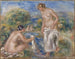 Vrouwen in bad - Pierre-Auguste Renoir — weergave van het kunstwerk