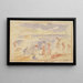 Strandscène - Pierre-Auguste Renoir — ingelijst kunstwerk aan de muur