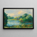 Rivieroevers - Pierre-Auguste Renoir — ingelijst kunstwerk aan de muur