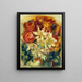 Boeket narcissen en rozen - Pierre-Auguste Renoir — ingelijst kunstwerk aan de muur