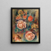 Rozenboeket Rozenboeket - Pierre-Auguste Renoir — ingelijst kunstwerk aan de muur
