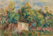 Cabanon près des Collettes - Pierre-Auguste Renoir — weergave van het kunstwerk