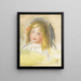Kind met blond haar - Pierre-Auguste Renoir — ingelijst kunstwerk aan de muur