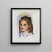Kind met bruin haar - Pierre-Auguste Renoir — ingelijst kunstwerk aan de muur