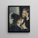 Conversation - Pierre-Auguste Renoir — ingelijst kunstwerk aan de muur