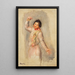 Danseuse aux castagnettes - Pierre-Auguste Renoir — ingelijst kunstwerk aan de muur