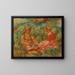 Twee vrouwen in het gras - Pierre-Auguste Renoir — ingelijst kunstwerk aan de muur