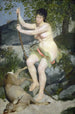 Diane - Pierre-Auguste Renoir — weergave van het kunstwerk