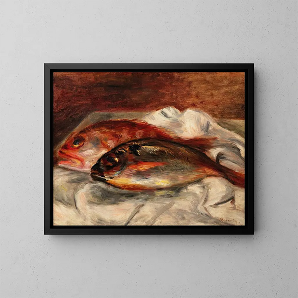 Dorade en Rascasse - Pierre-Auguste Renoir — ingelijst kunstwerk aan de muur