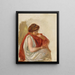 Esquisse pour Œdipe - Pierre-Auguste Renoir — ingelijst kunstwerk aan de muur