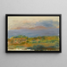 Groene Kliffen en Zee - Pierre-Auguste Renoir — ingelijst kunstwerk aan de muur