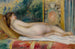 Vrouw naakt liggend - Pierre-Auguste Renoir — weergave van het kunstwerk