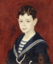 Fernand Halphen en jongen - Pierre-Auguste Renoir — weergave van het kunstwerk