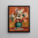 Flowers Fleurs - Pierre-Auguste Renoir — ingelijst kunstwerk aan de muur