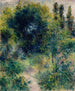 Tuin - Pierre-Auguste Renoir — weergave van het kunstwerk