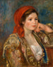 Meis in Spaanse jas - Pierre-Auguste Renoir — weergave van het kunstwerk