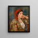 Meis in Spaanse jas - Pierre-Auguste Renoir — ingelijst kunstwerk aan de muur