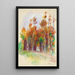 Bosquet d'arbres - Pierre-Auguste Renoir — ingelijst kunstwerk aan de muur
