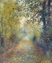 In het bos - Pierre-Auguste Renoir — weergave van het kunstwerk