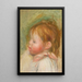 Jean Renoir kind - Pierre-Auguste Renoir — ingelijst kunstwerk aan de muur