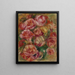 Jet de roses - Pierre-Auguste Renoir — ingelijst kunstwerk aan de muur