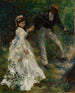 La Promenade - Pierre-Auguste Renoir — weergave van het kunstwerk