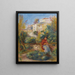 La Terrasse à Cagnes - Pierre-Auguste Renoir — ingelijst kunstwerk aan de muur