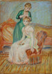 La Toilette - Pierre-Auguste Renoir — weergave van het kunstwerk
