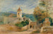 La Chapelle, Cagnes - Pierre-Auguste Renoir — weergave van het kunstwerk