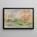 Landschap II - Pierre-Auguste Renoir — ingelijst kunstwerk aan de muur