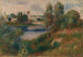 Landschap te Vétheuil - Pierre-Auguste Renoir — weergave van het kunstwerk