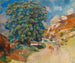 Le Grand Arbre au Bord de la Route - Pierre-Auguste Renoir — weergave van het kunstwerk