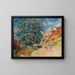 Le Grand Arbre au Bord de la Route - Pierre-Auguste Renoir — ingelijst kunstwerk aan de muur