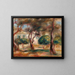 Le Jardin des Collettes - Pierre-Auguste Renoir — ingelijst kunstwerk aan de muur