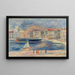Le Port de Saint-Tropez - Pierre-Auguste Renoir — ingelijst kunstwerk aan de muur