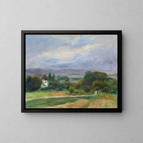 Le Sentier - Pierre-Auguste Renoir — ingelijst kunstwerk aan de muur