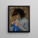 Lise Couture - Pierre-Auguste Renoir — ingelijst kunstwerk aan de muur