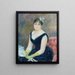 Madame Léon Clapisson - Pierre-Auguste Renoir — ingelijst kunstwerk aan de muur
