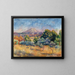 Mont Sainte-Victoire - Pierre-Auguste Renoir — ingelijst kunstwerk aan de muur