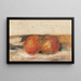 Natuurstudie, twee appels - Pierre-Auguste Renoir — ingelijst kunstwerk aan de muur