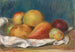 Natuurstudie met appels en peer - Pierre-Auguste Renoir — weergave van het kunstwerk