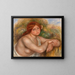 Studie van naakt, vrouwenbuste - Pierre-Auguste Renoir — ingelijst kunstwerk aan de muur