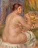 Nu van achteren - Pierre-Auguste Renoir — weergave van het kunstwerk