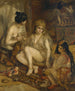 Parijsse vrouwen in Algerijnse kostuum of Harem - Pierre-Auguste Renoir — weergave van het kunstwerk