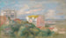 Landschap van Montmartre - Pierre-Auguste Renoir — weergave van het kunstwerk