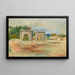 Landschap Saint-Chamas - Pierre-Auguste Renoir — ingelijst kunstwerk aan de muur
