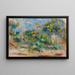 Boslandschap - Pierre-Auguste Renoir — ingelijst kunstwerk aan de muur